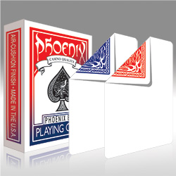 Phoenix Deck Blank Face Blue Card Shark